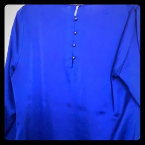 Cocoon-Sleeve Top Royal Blue